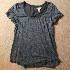 Soft short sleeve blouse